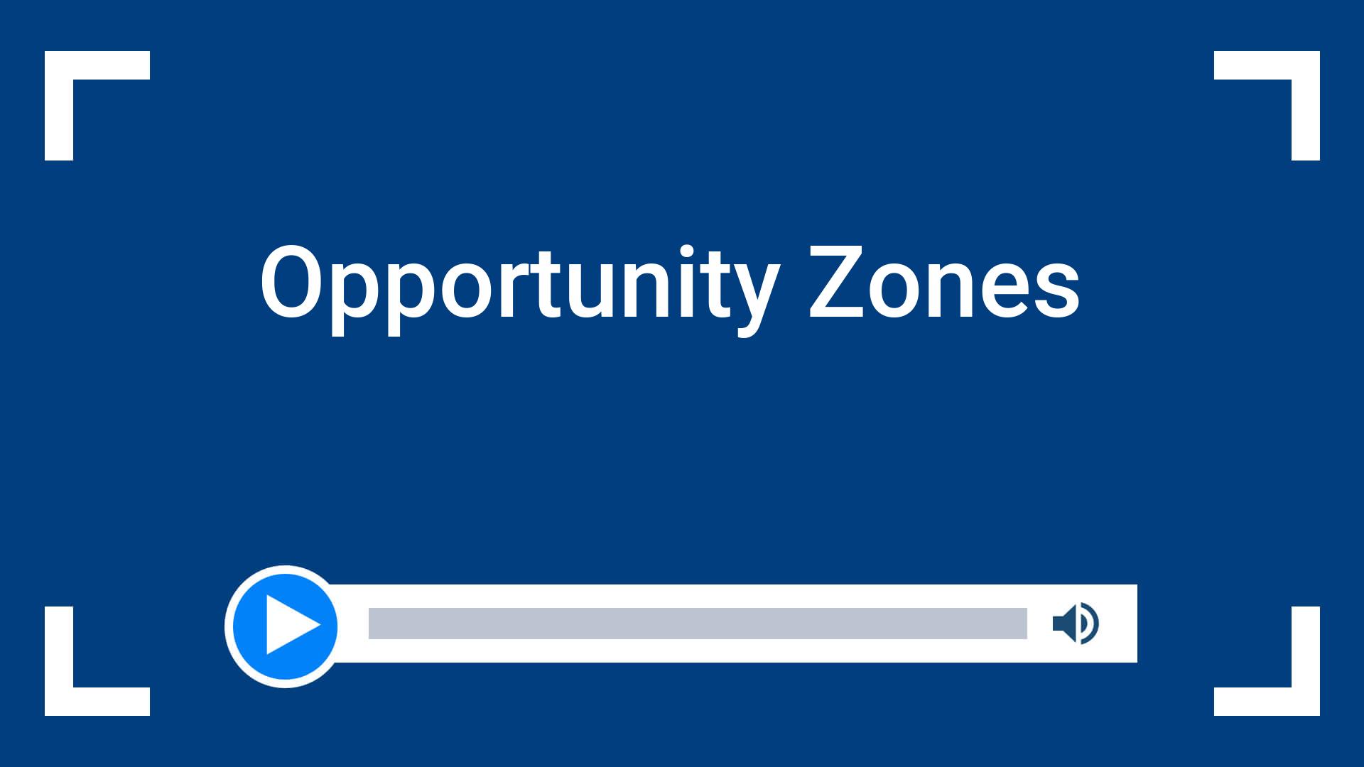 Opportunity Zones