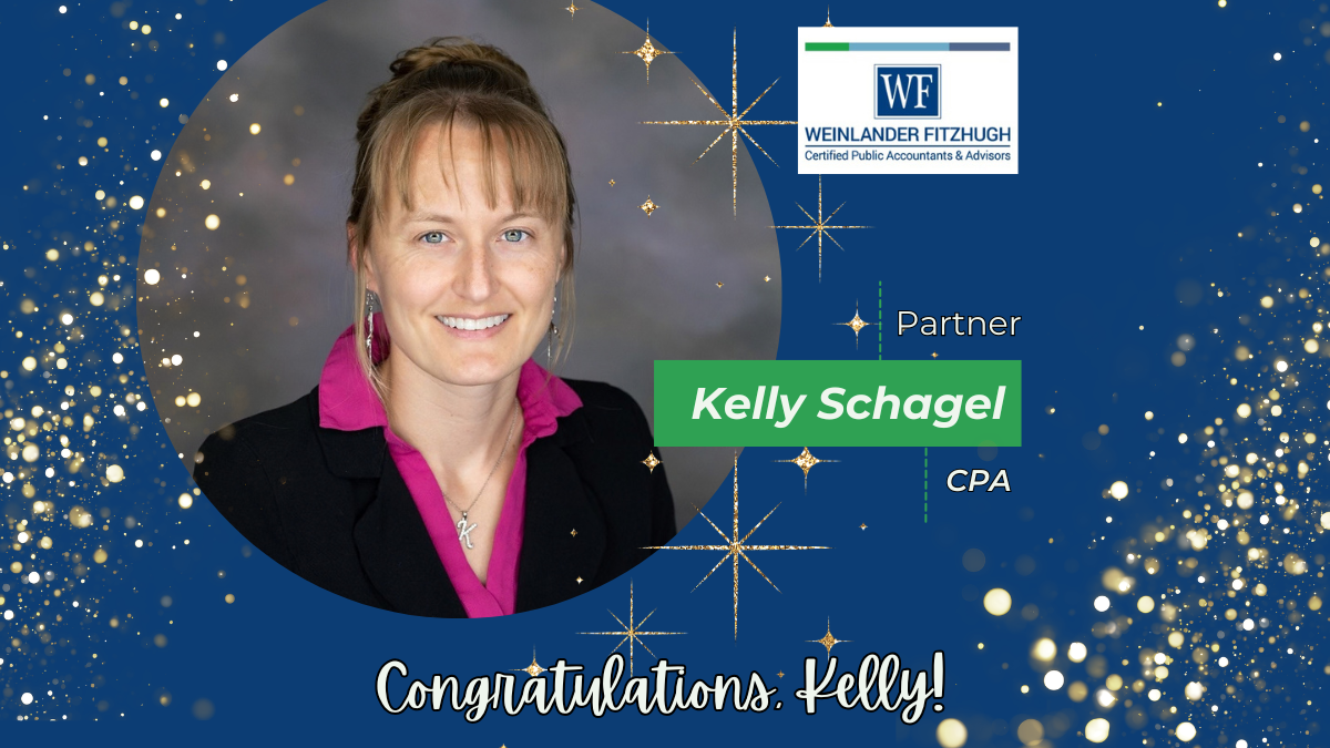 Weinlander Fitzhugh Welcomes Kelly Schagel, CPA, as Partner